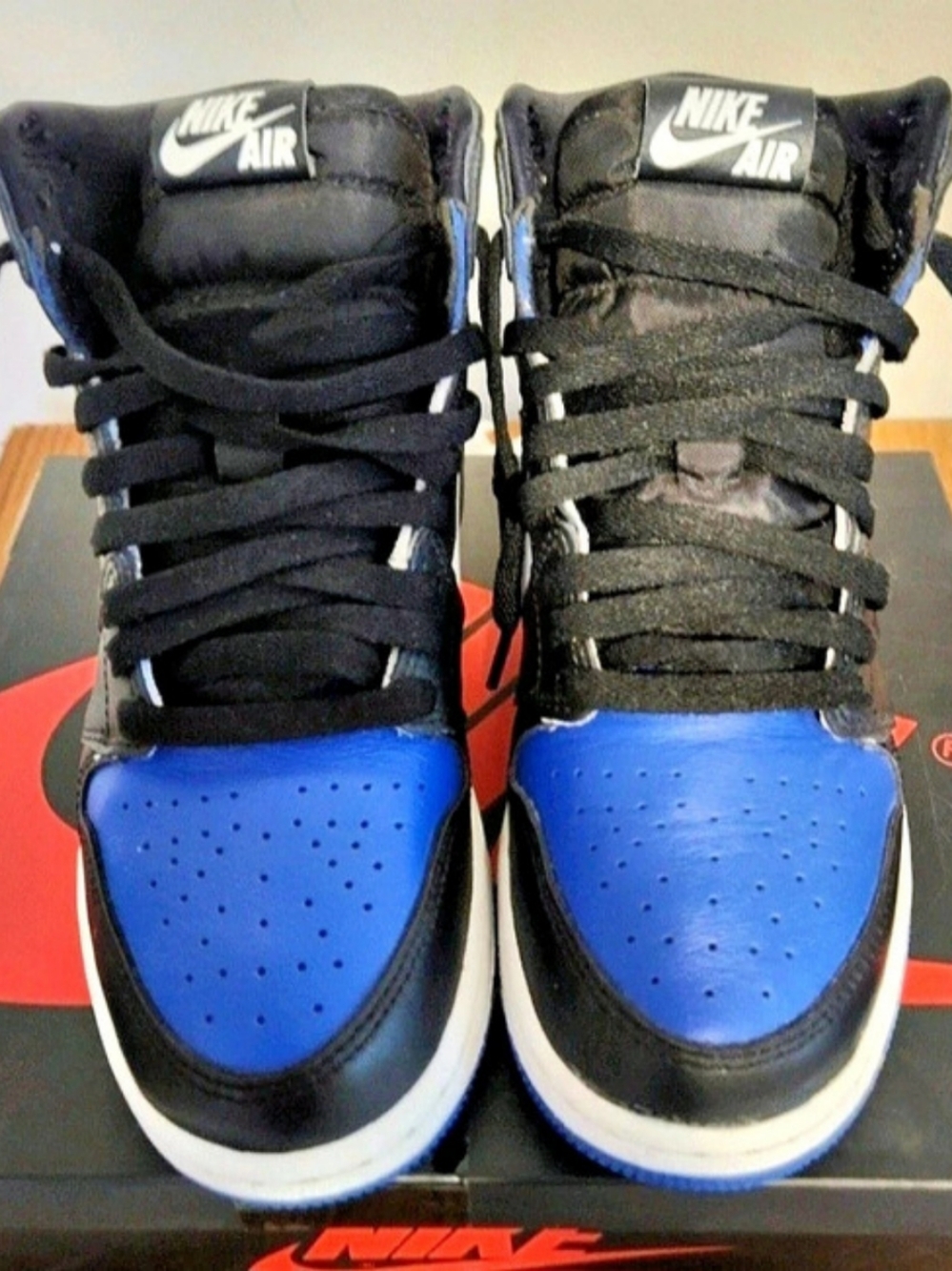 Air Jordan 1 High Royal Toe sz 5y